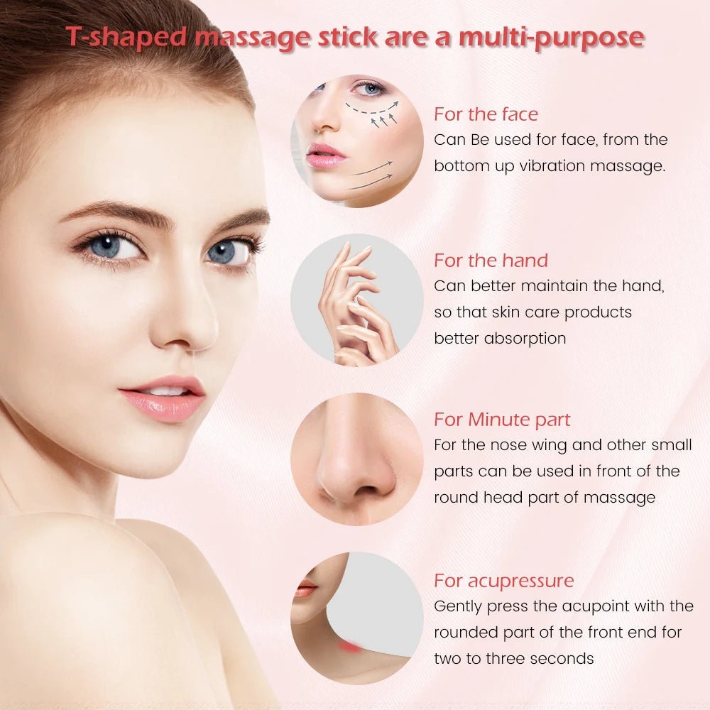 24K Gold Vibrating Face Lifter - DASLII