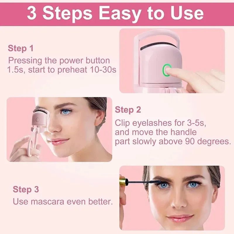 LuxCurls Electric Eyelash Curler - DASLII