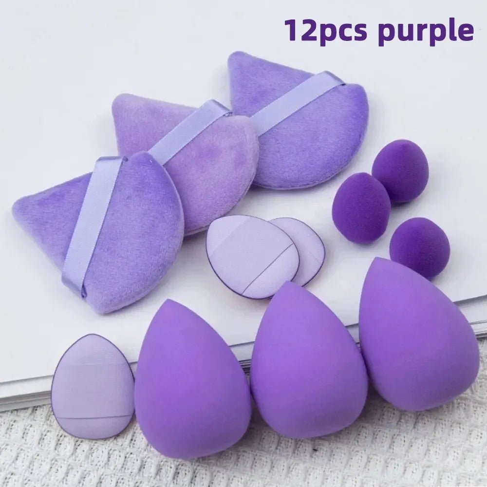 Purple Makeup Puff Collection - DASLII